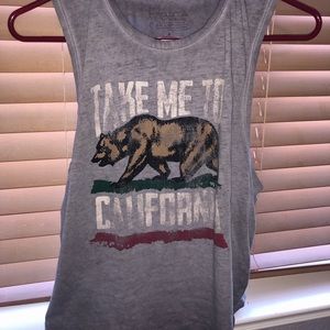 Workout tank top